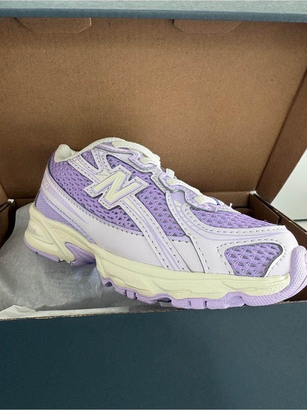 BRAND NEW New Balance 740 Toddler Girl Lilac Athletic Sneakers